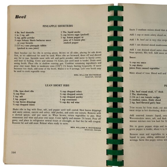 Little Bit Different! Cookbook St Johns Episcopal Church Moultrie GA 1975 - Picture 10 of 13